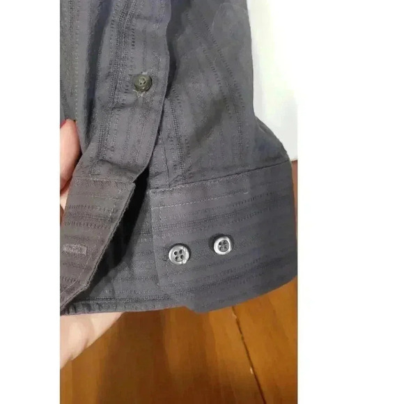 Y2k  Eighty Eight graphic button up mens size XXL Reign of Kings silver cross - Picture 4 of 6